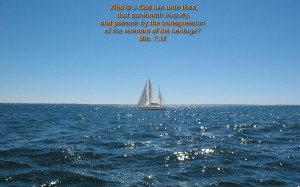 Inspirational Large Bible Verses Sailing Photo 2 of 27