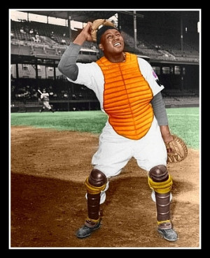 Josh Gibson - Negro Leagues Colorized Photo - $7.95 FREE SHIPPINGJosh ...