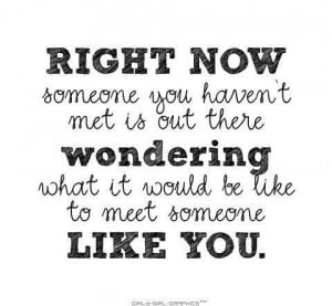 ... is out there waiting to meet someone like you! Great #adoption quote