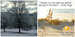 Winter is on my head, but eternal spring is in my heart. - Victor Hugo ...