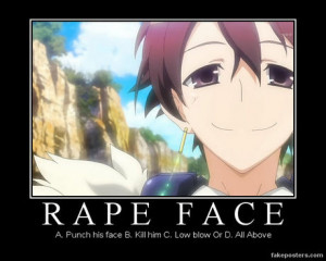 Rape Face Meme Anime Rape Face