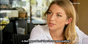 16. When she was concerned that she was too pretty.