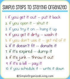 Staying Organized: College Students & Graduates