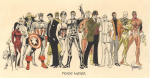 Nick Fury Agent of SHIELD, The Cast by Jim Steranko