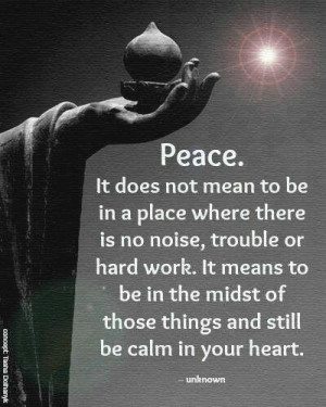Find your inner peace