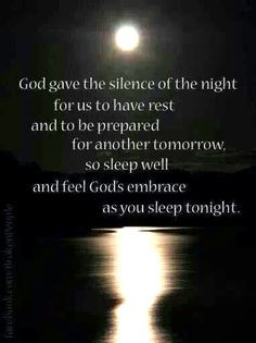 Sleep well More