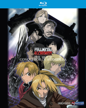 Fullmetal Alchemist the Movie: Conqueror of Shamballa Blu-ray Cover ...