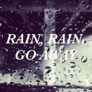 Rain Rain Go Away / Jennifer Chong @jchongstudio on #instagram
