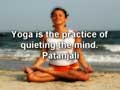 ... yoga quotes video, with beautiful changing yoga postures