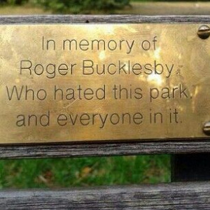 Park bench :)