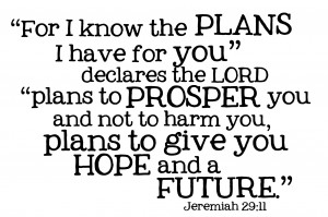 jeremiah 29 11