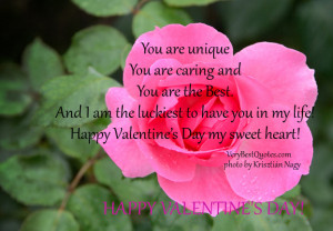 Happy Valentine’s Day Wishes to sweetheart