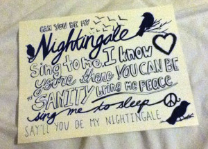 demi lovato song quotes nightingale