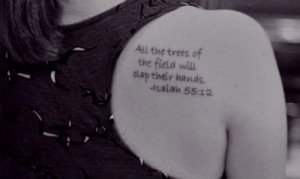 bible quotes about strength in hard times tattoos