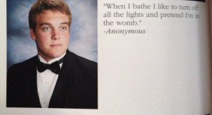Best Yearbook Quote Ever?