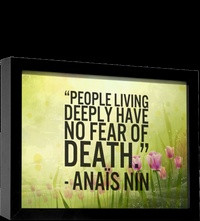 No fear of death