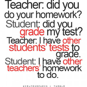 funny # true # school # teacher # student # dialogue