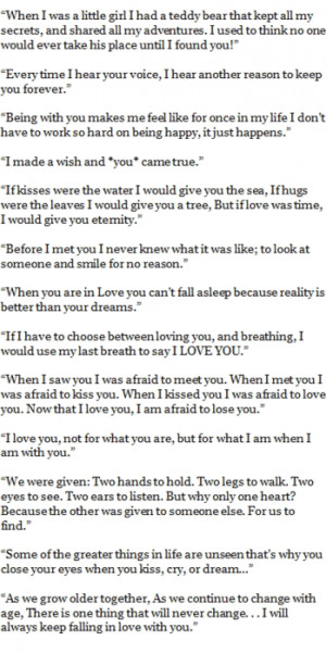 Cute Quotes For Boyfriends