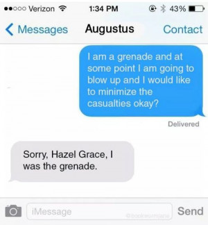 ... hazel grace lancaster, john green, quotes, sad and the fault in our