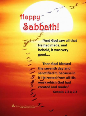 happy sabbath