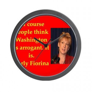 2016 Gifts > 2016 Living Room > carly fiorina quote Wall Clock