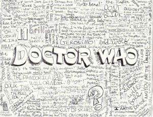 Doctor Who Quote Collage by trekkiekidmaddie