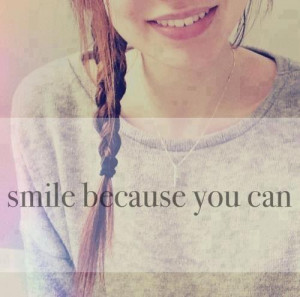 beautiful, quotes, smile, you can