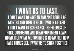 do it again feeling like the person I wanted more then anything ...