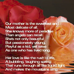 MOTHERS DAY POEM