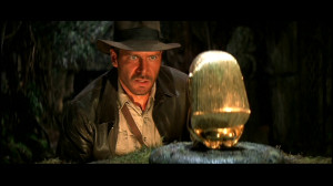 Raiders of the Lost Ark” photo gallery – getting the idol