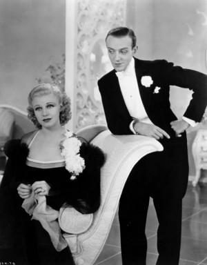 Fred Astaire and Ginger Rogers in 