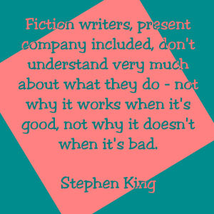 Fiction writers ...