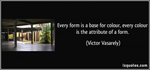 Victor Vasarely Quote