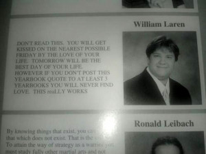 Using Your Senior Quote Space Well