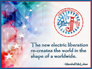 The new electric liberation re-creates the world in theshape of a ...
