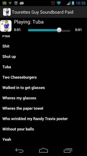 Tourettes Guy Soundboard Paid - screenshot