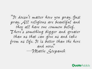 Mattie Stepanek Quotes