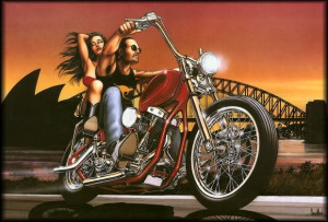 Harley Rider Image