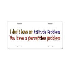 Funny Funny quotes Aluminum License Plate