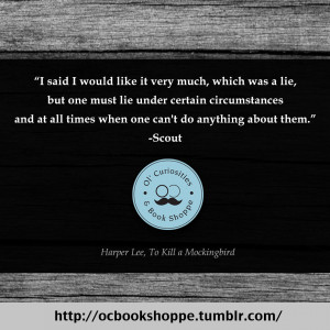 Quotes from Scout Finch, To Kill a Mockingbird