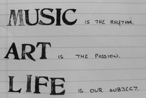 Music, Art, Life. by Honda-Geek
