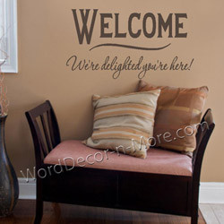 1102 welcome entryway wall words turn your entryway living room or ...