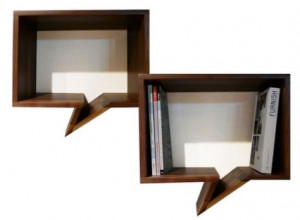 Bookshelves, Bookshelf Design, Thoughts Bubbles, Wall Storage, Speech ...