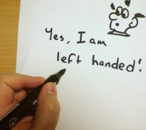 HAPPY NATIONAL LEFT-HANDED DAY!!! Left-handers are wired into the ...