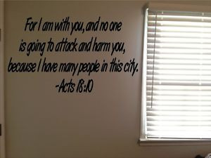 ... -Bible-Verse-Christian-God-Safety-Safe-Vinyl-Wall-Decal-Quote-Sticker