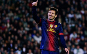 Magical: Lionel Messi says he was more concerned with securing a win ...
