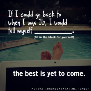 if i could go back in time quotes