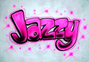 violet-jazzy graffiti buble letters