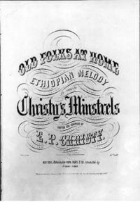 Florida State Song Old Folks at Home