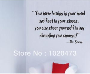 In Your Head!Courage Quotes /Removable Wall Decals Gift Of Love Quotes ...